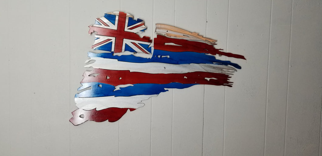 Hawaiian Tattered Flag